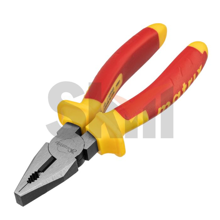 Плоскогубцы комбинированные, Insulated, 160 мм, двухкомпонентные рукоятки Matrix Professional