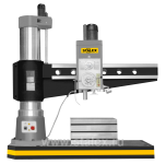Станок радиально-сверлильный Stalex RD2500x80, Ø80/56 мм, 380В, вылет 2500 мм.