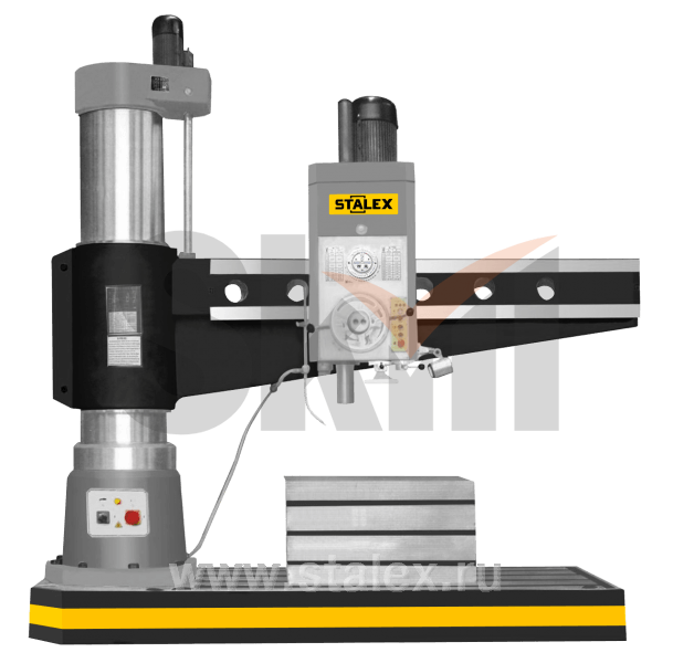 Станок радиально-сверлильный Stalex RD2500x80, Ø80/56 мм, 380В, вылет 2500 мм.