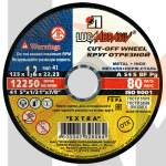 Круг отрезной 41 125 1.2 22.23 A 54 S BF 80 мет.+нерж.ex.