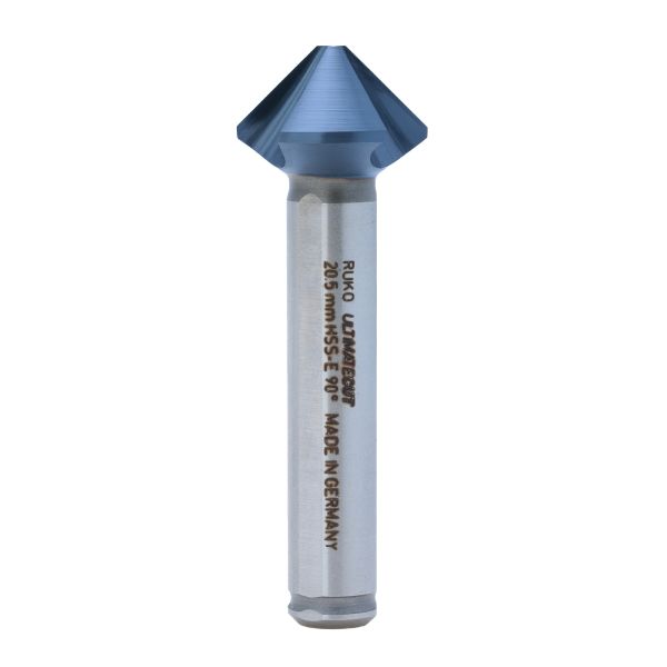 Зенковка ц/х 90° 20,5мм HSSE-Co5 RunaTec 3z DIN335C L63мм d10мм UltimateCut Ruko 102781EP Зенковка ц/х 90° 20,5мм HSSE-Co5 RunaTec 3z DIN335C L63мм d10мм UltimateCut Ruko 102781EP