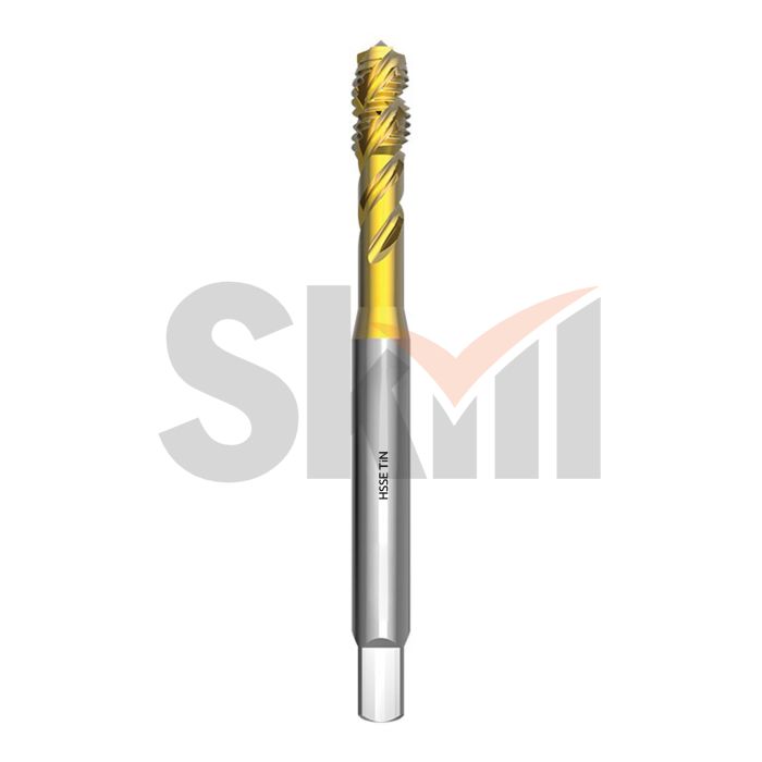 Метчик винтовой машинный Bucovice Tools HSSE TiN DIN371 6h метрическая резьба М4х0,7 177040