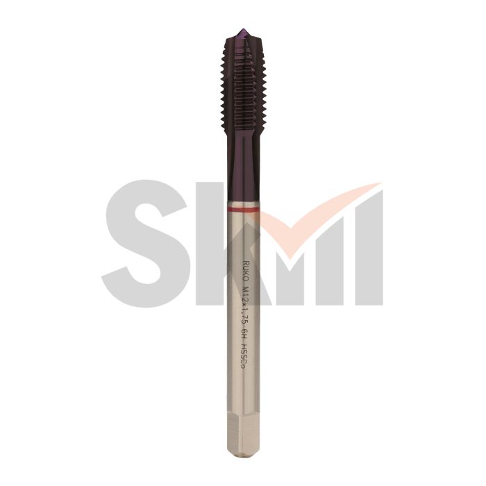 Метчик М12х1,75 (Машинный) DIN376 HSSE-TiALN 6h B/4-5P 110мм a=7,0 Ruko 232120EF