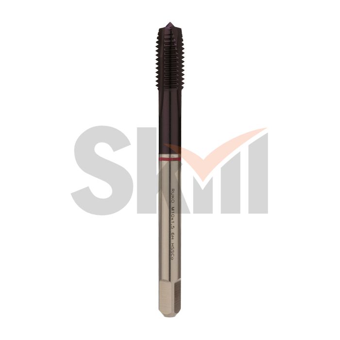 Метчик М10х1,5 (Машинный) DIN376 HSSE-TiALN 6h B/4-5P 100мм a=5,5 Ruko 232101EF