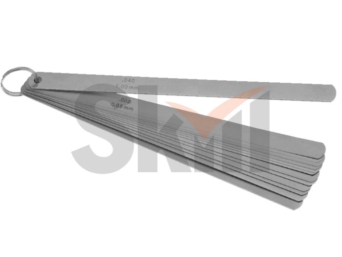 Набор щупов 0,05-1 L=200 20шт. 045159003 NORGAU