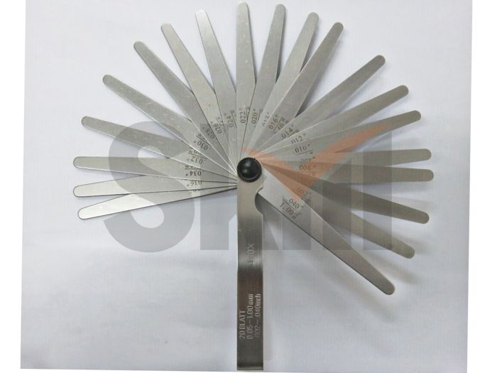 Набор щупов 0,05-2 L=100 21шт. 045158104 NORGAU